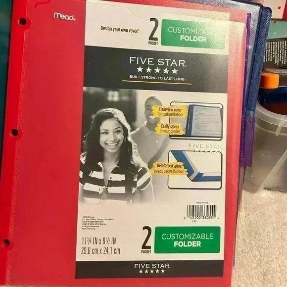 Binder, sheet protectors, dividers, folders - Picture 8 of 10